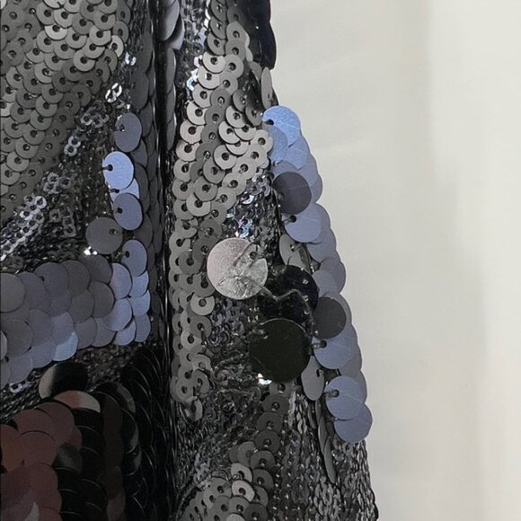 Ramy Brook Women's Donnelly Sequin Midi Skirt - Navy - 4 - New with tags - Picture 7 of 10